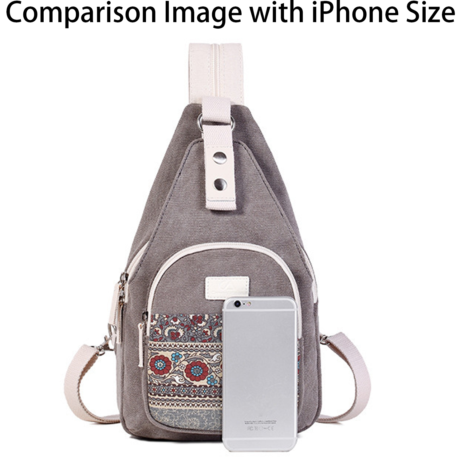 Canvas Mini Retro Sling Backpack 9