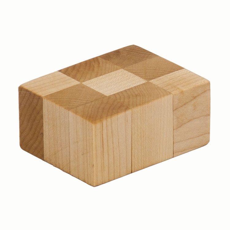Wood Riser - 3.0 x 2.25 x 1.75 - Maple End Grain 1