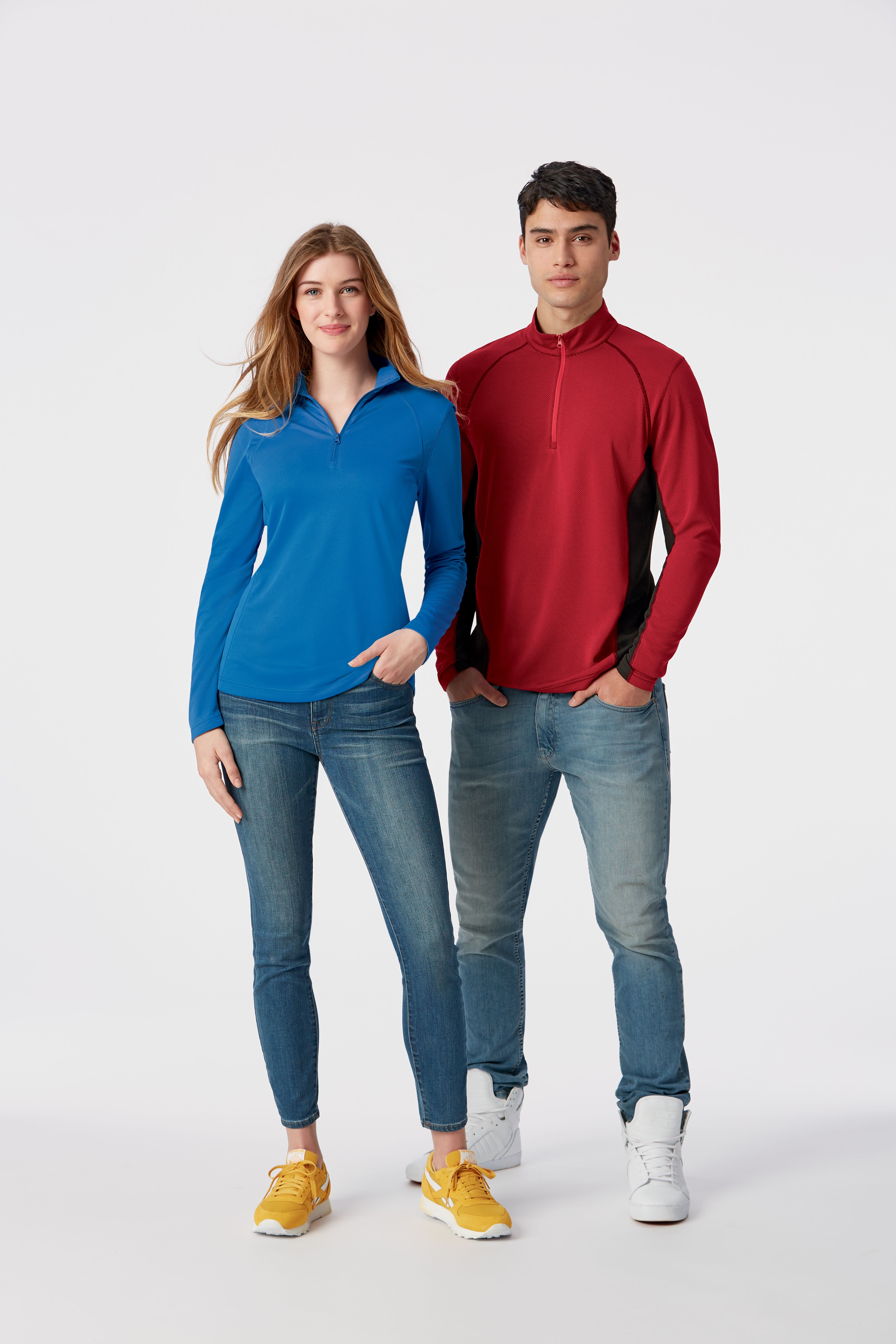 Clique Ice Pique Tech Womens Half Zip 40