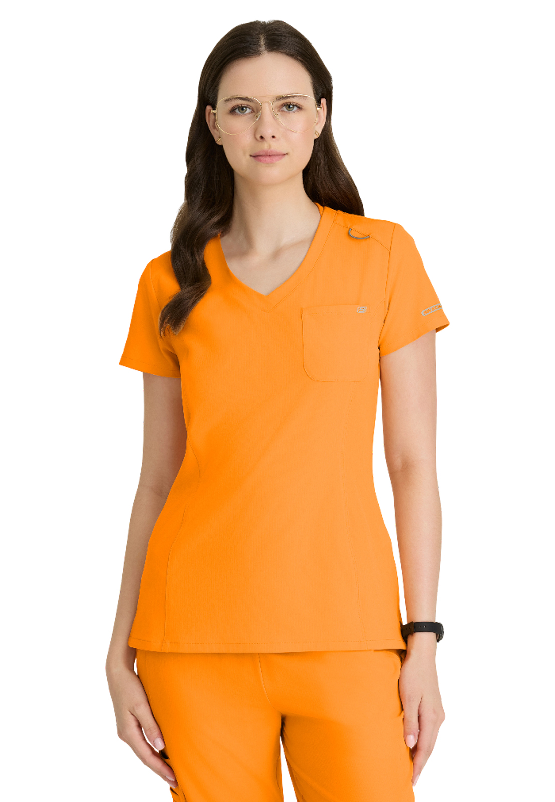 Skechers - Women's One-Pocket V-Neck Dignity Tuck-In Scrub Top 14