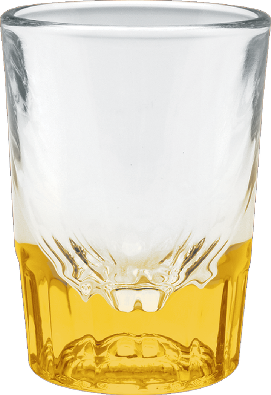 2 oz. Fluted Shot Glass - Deep Etched 4