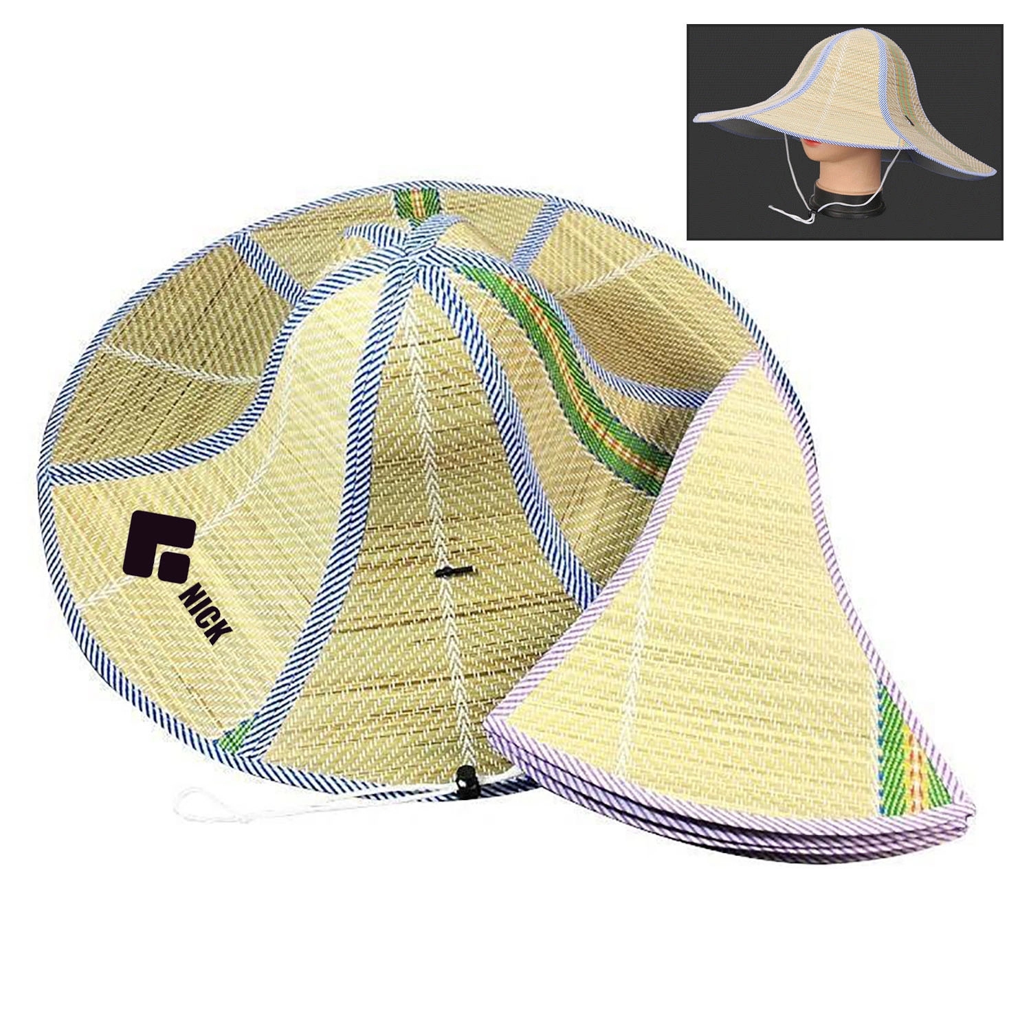 Foldable Straw Hat 4