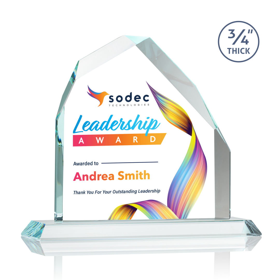 Austere Peak VividPrint™ Award - Clear 11