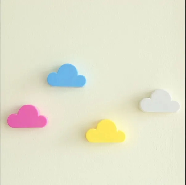 Cloud Shape Magnet Key Storage 3