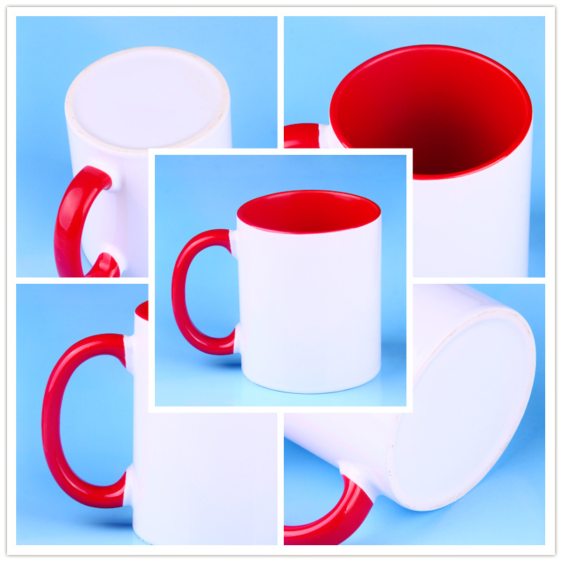11 Oz. Internal-Color Coffee Ceramic Mug 3