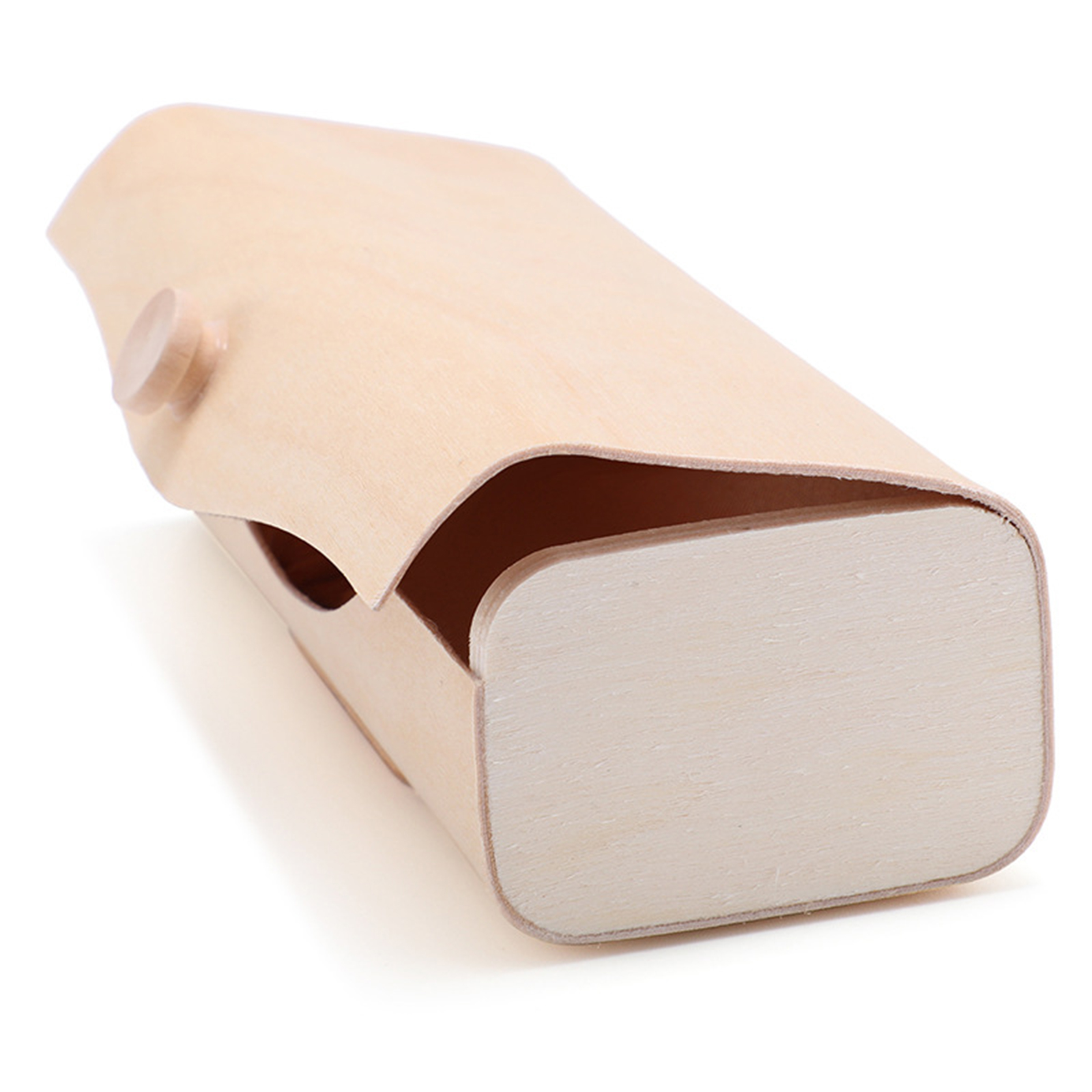 Bamboo Wood Fashionable Solid Color Glasses Case 6