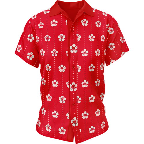 Women's Sublimation Full-Button Poly Shirt 6