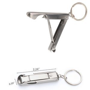 Water Drop Nail Clippers With Bottle Opener Key Ring 8