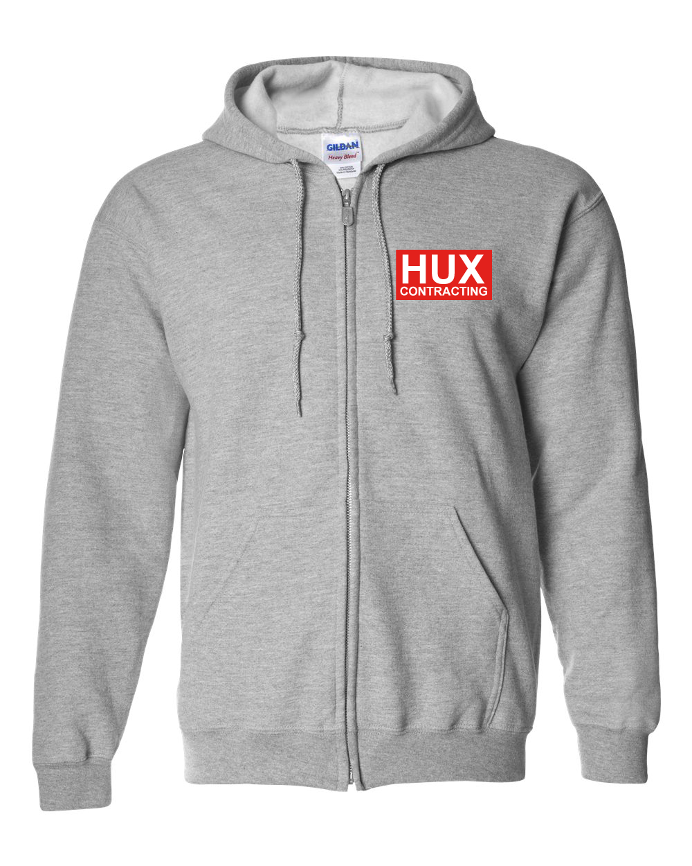 Hooded Zippered Sweatshirt 1