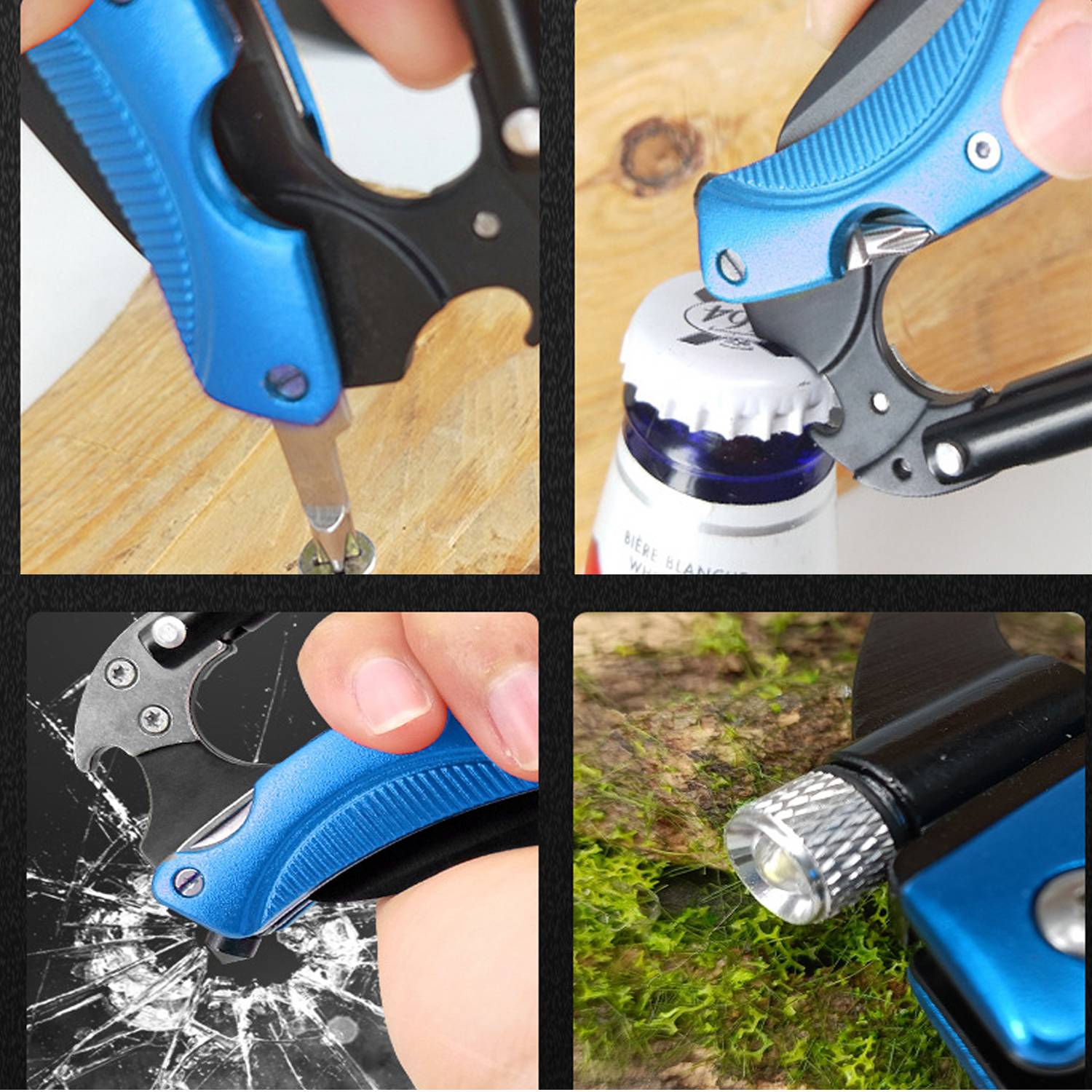 Multifunction Carabiner w/ Knife 4