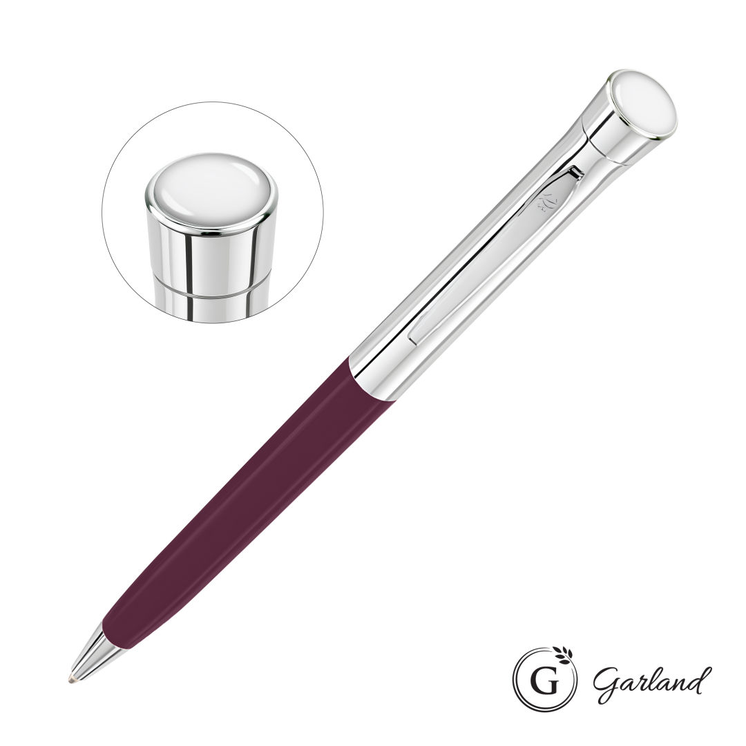 Garland® Founders Custom Ballpoint Pen - Chrome 4