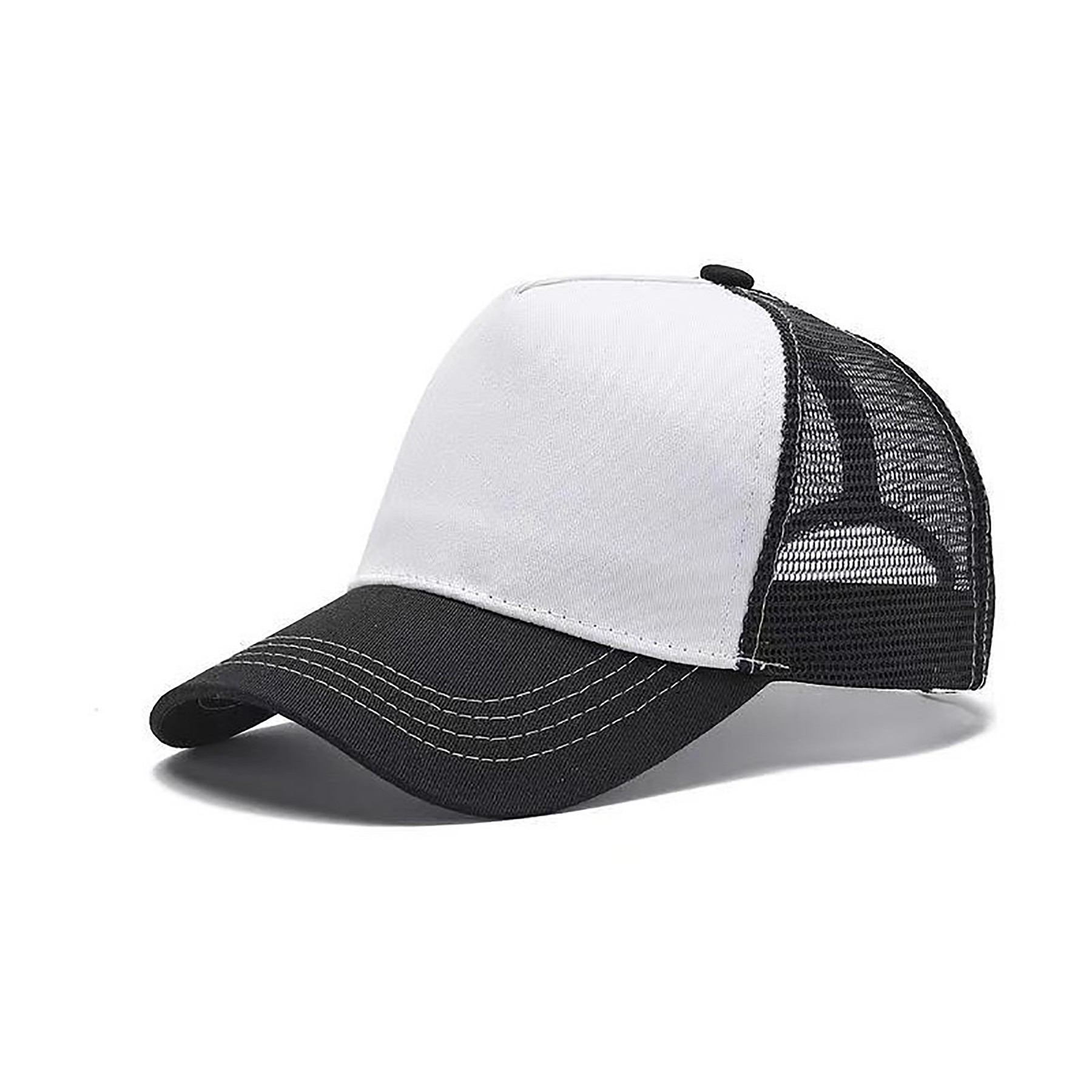 5 Panel Foam Mesh Back Trucker Cap 1