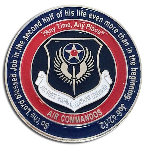 Zinc Alloy Challenge Coin with Shiny Plating Finishes - Die 3