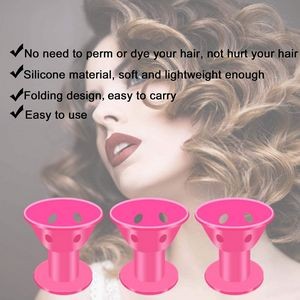 Hair Rollers Clip Curler Durable Plastic Design 8