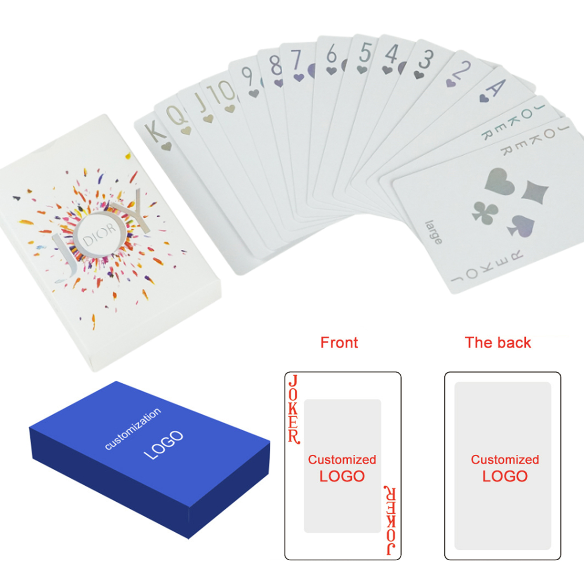 Full Color Standard Playing Cards MOQ 100 2