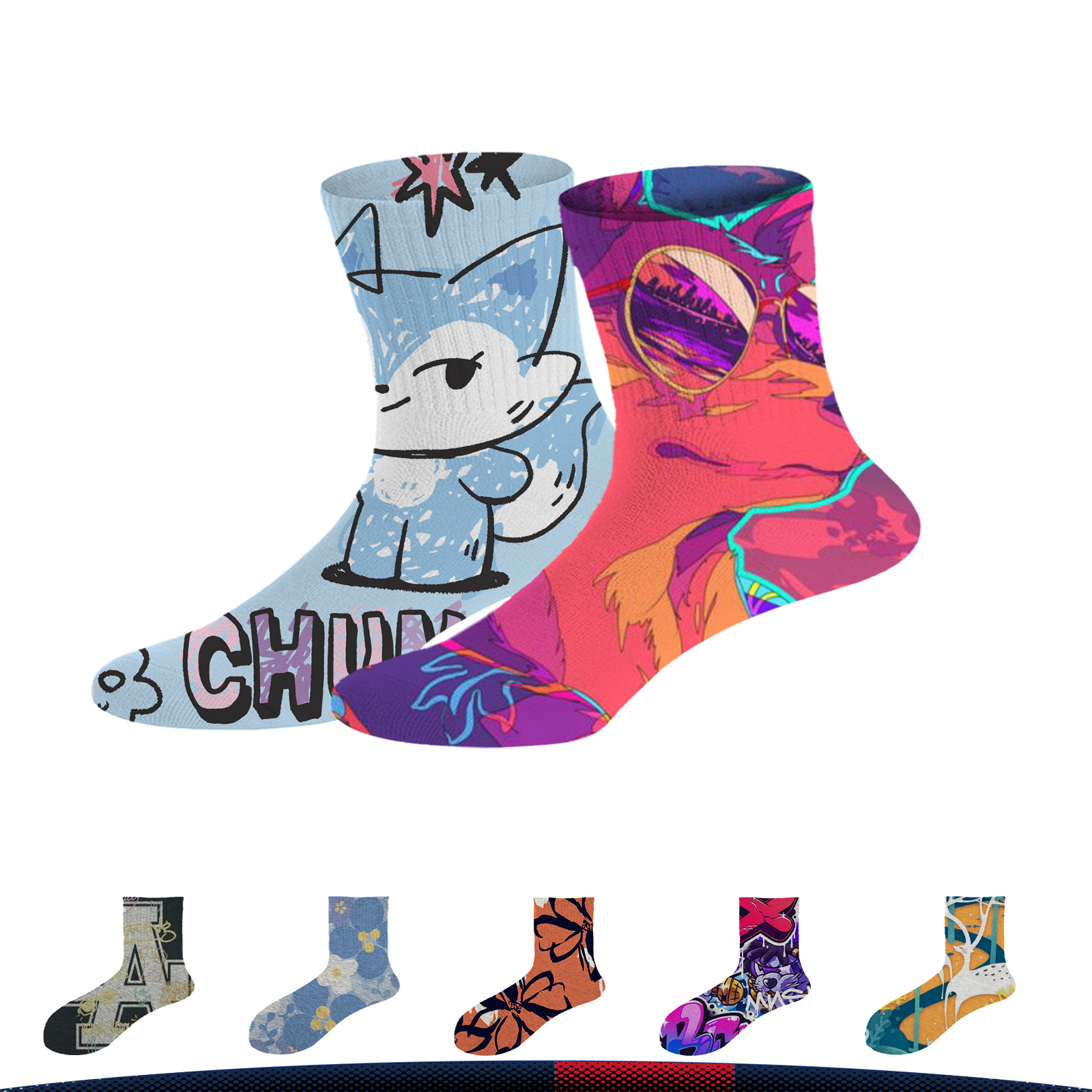 Funky Cotton Socks 16