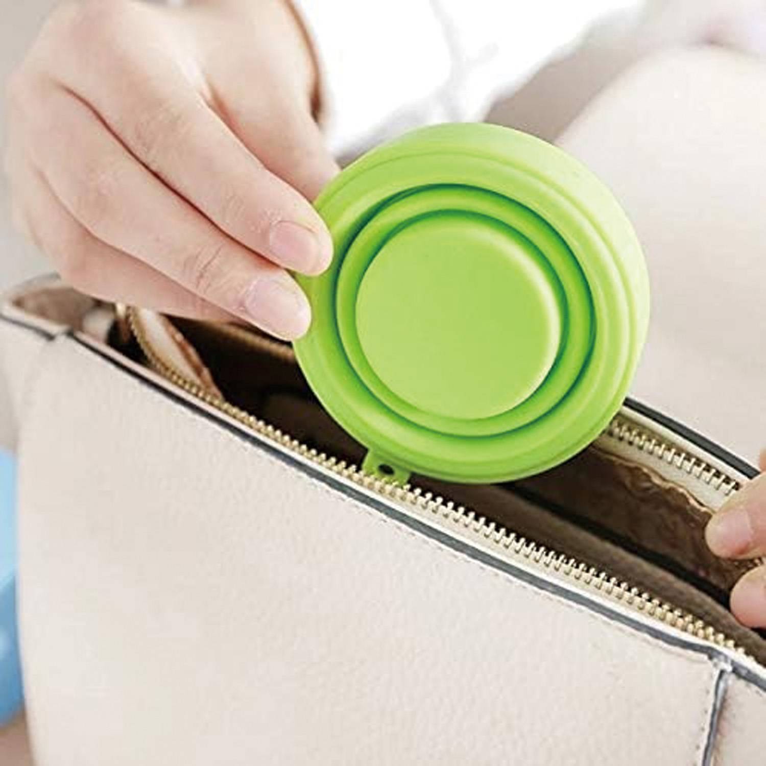 Silicone Mouthwash Folding Cup 4