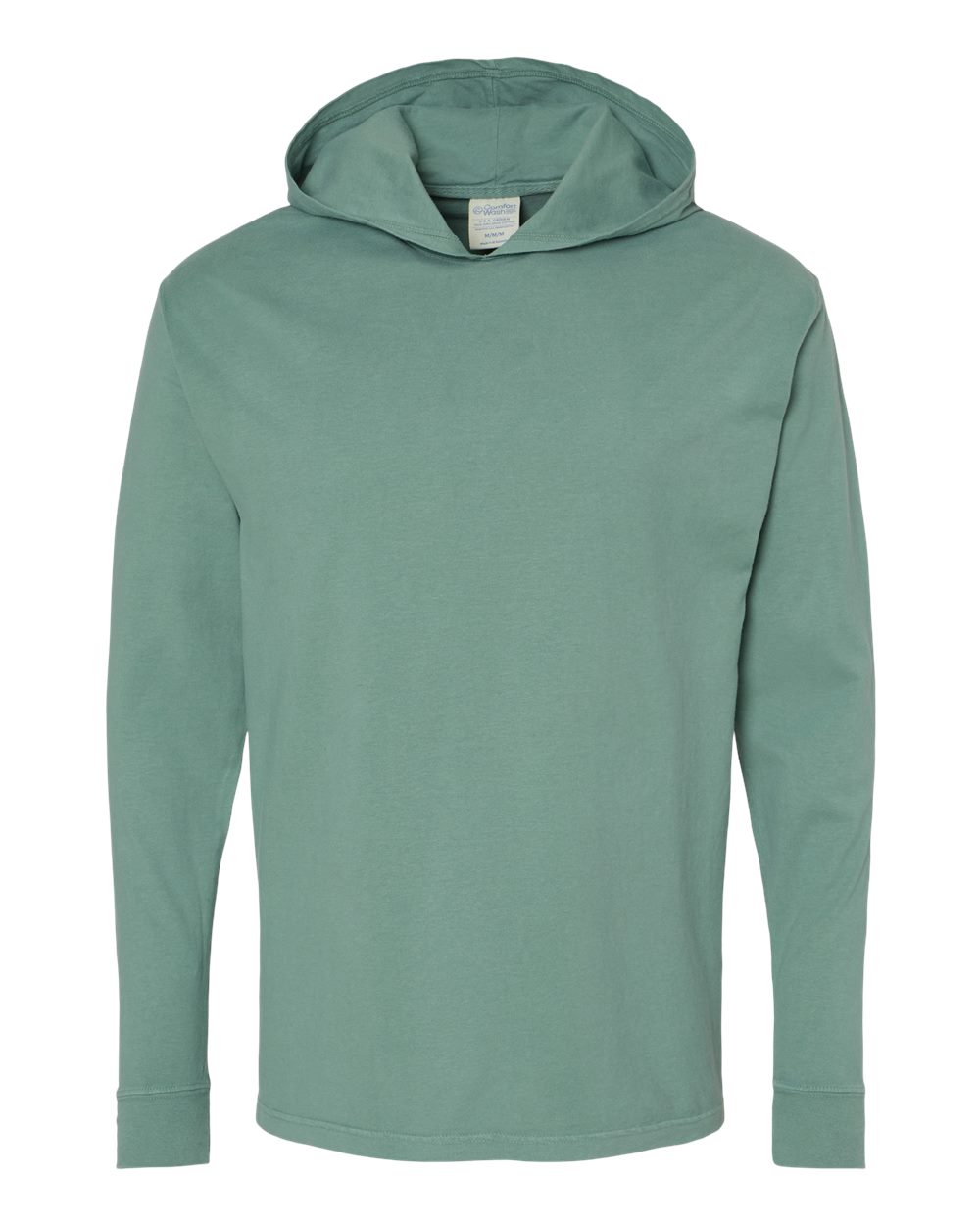 Unisex Garment-Dyed Jersey Hooded Long Sleeve T-Shirt - GDH280 8
