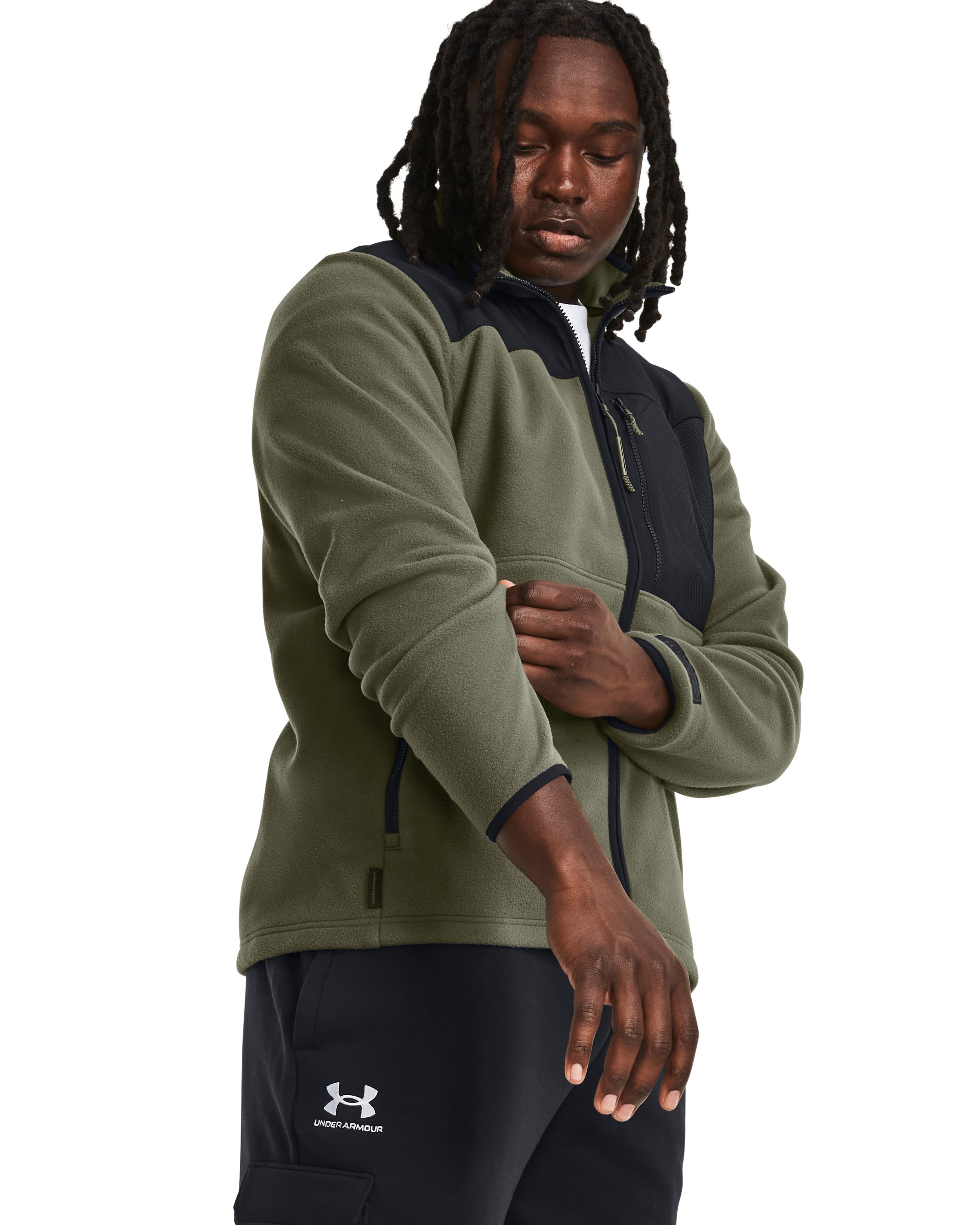 UA Microfleece Maxx Men's Full-Zip 2