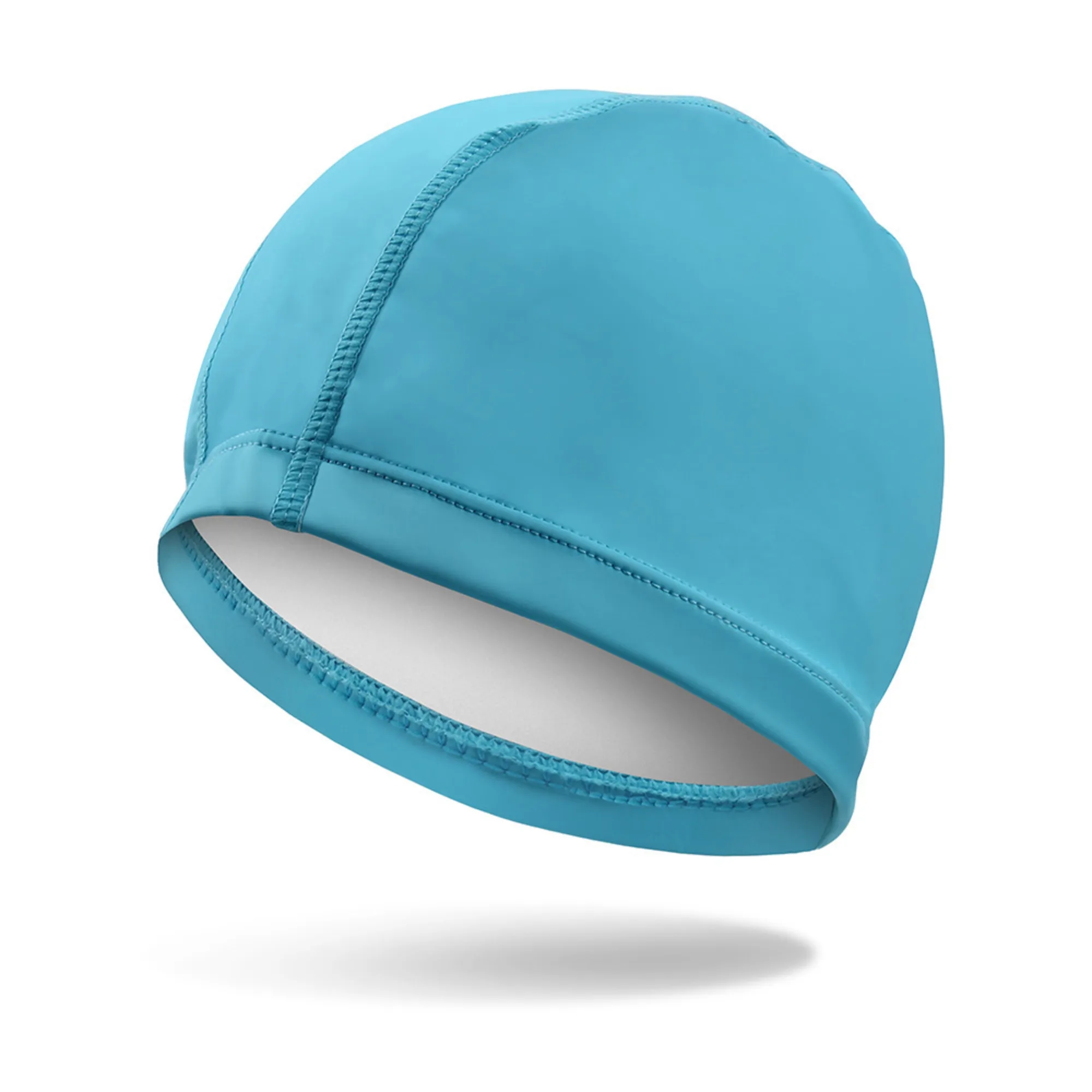 PU Coated Waterproof Swimming Cap 6