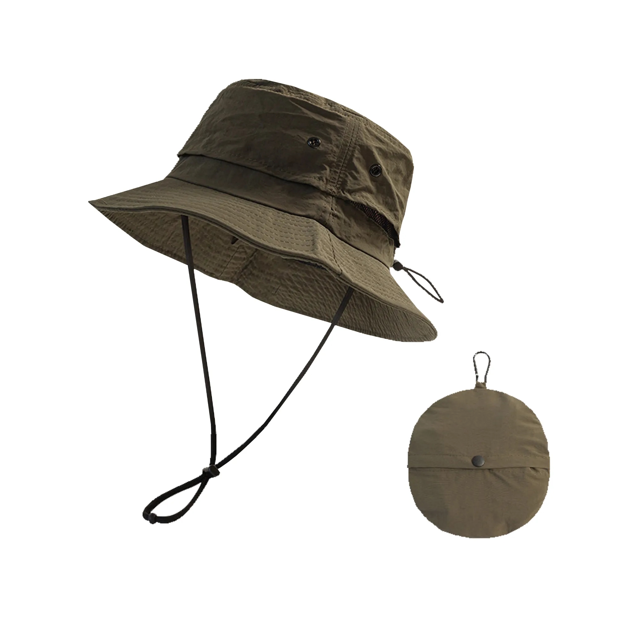 Quick-drying Thin Summer Bucket Hat Collapsible Storage MOQ 4