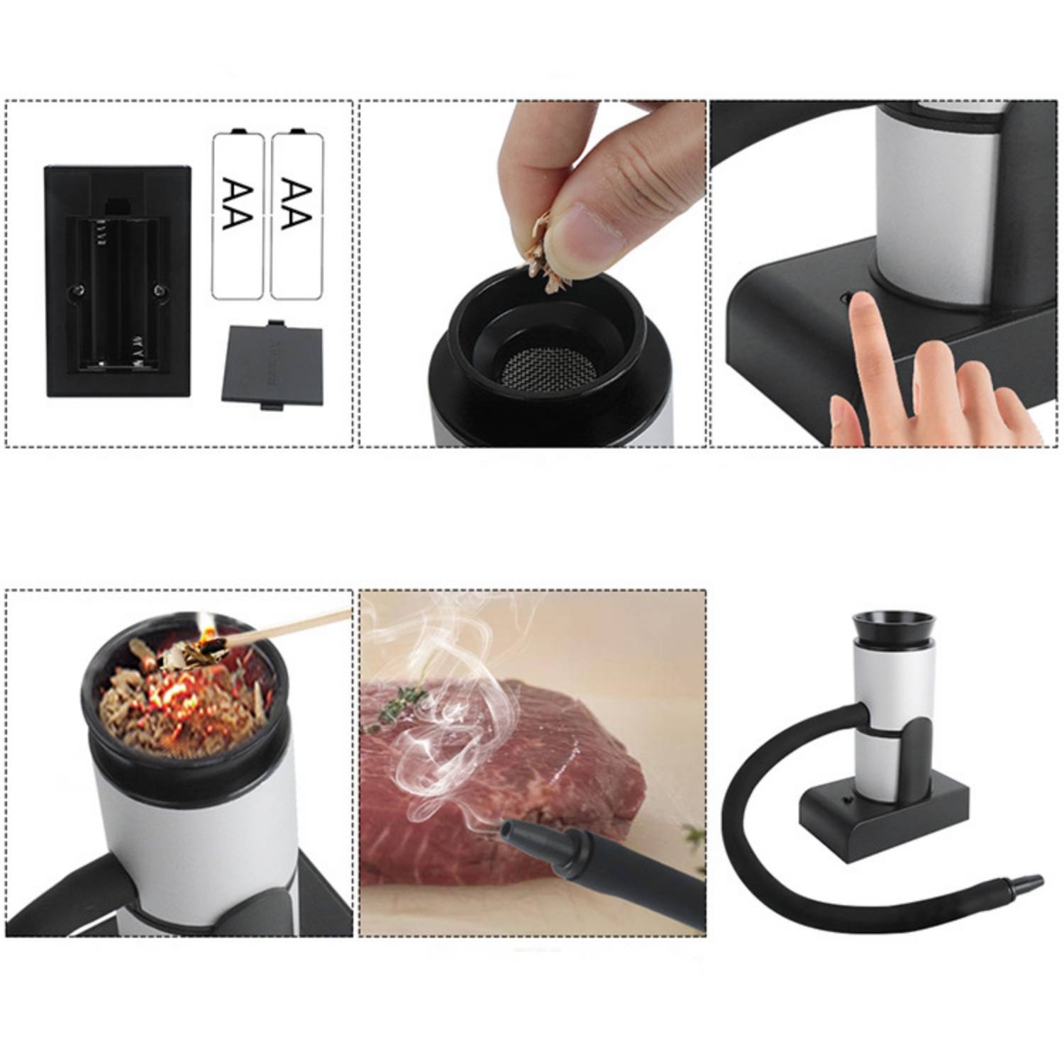 Portable Handheld Smoke Infuser Gun 4