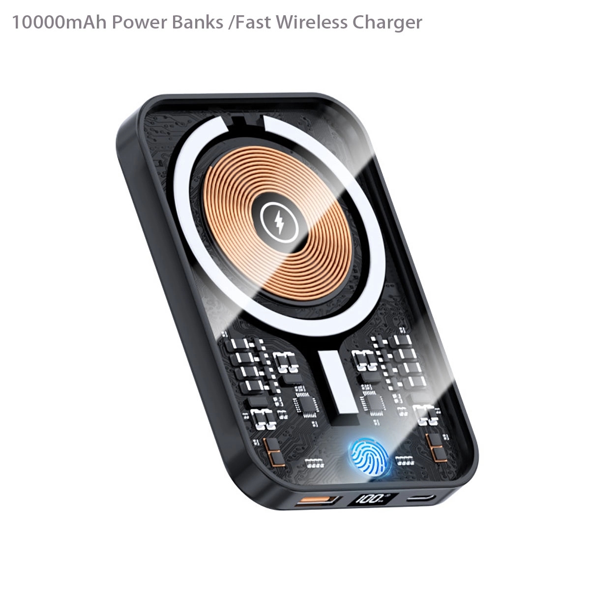 Magnetic Wireless Portable Charger 10000Mah 2