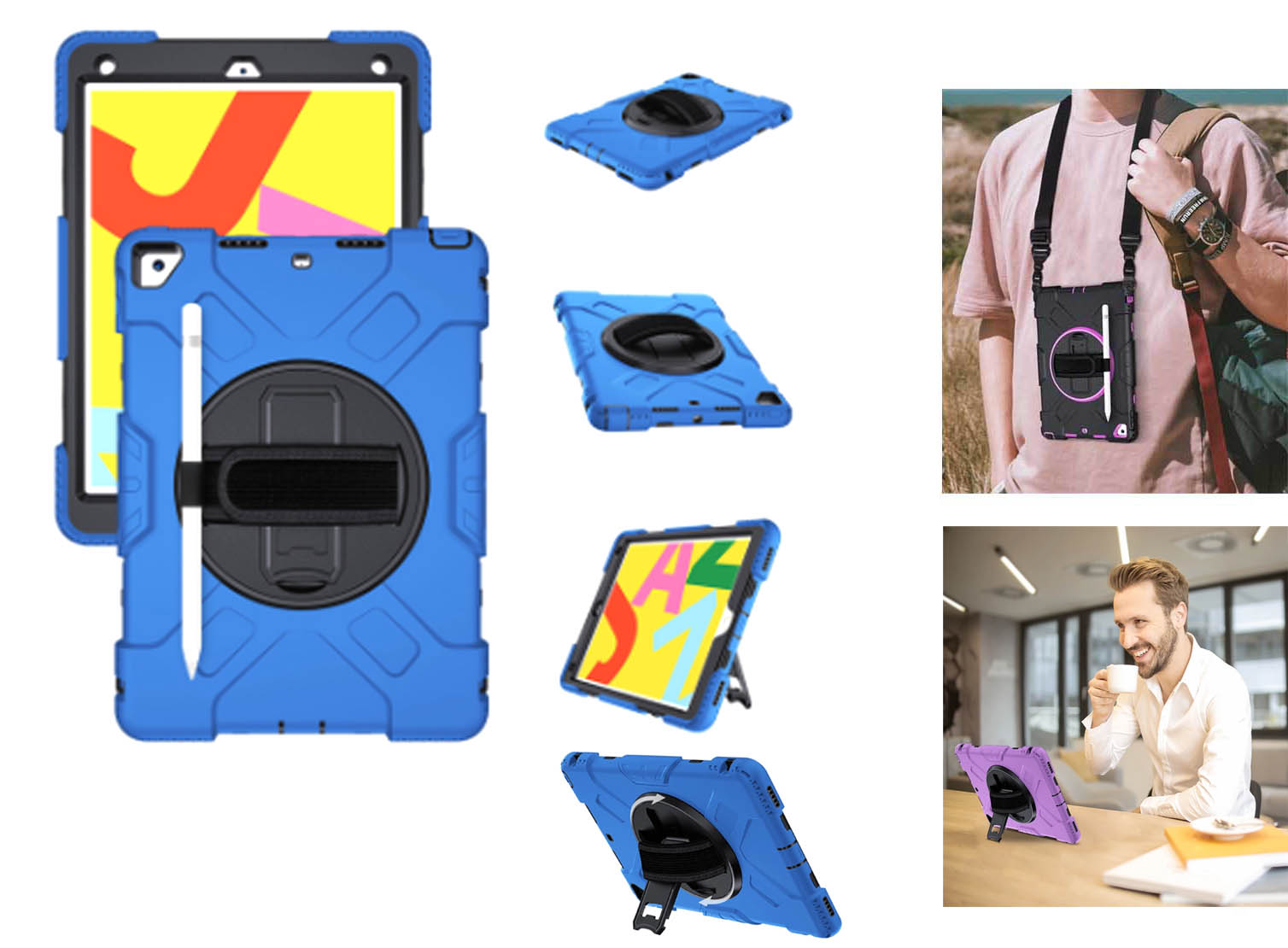 iBank ® iPad 10.2" Shockproof Case compatible with 9th/8th/7th 2021-2019 2