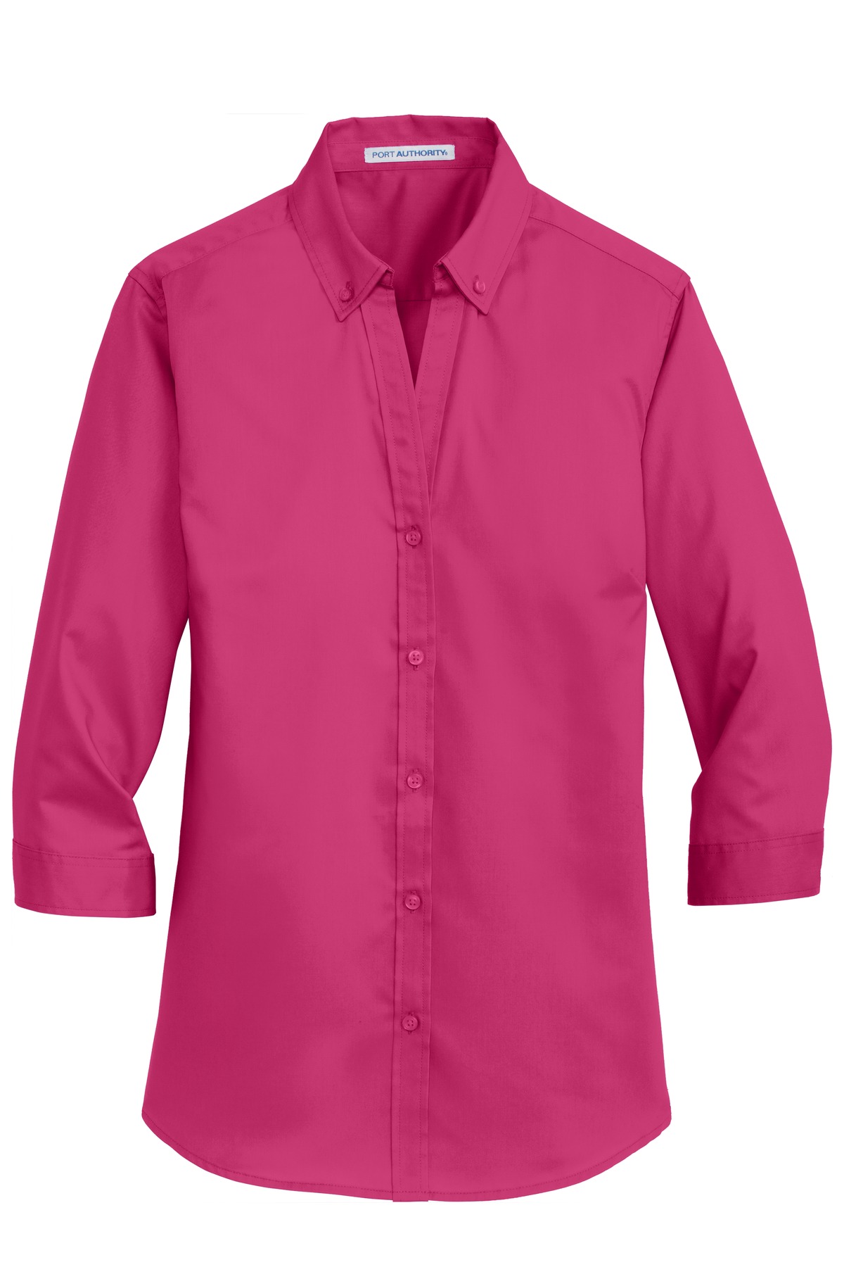 Port Authority Women's 3/4-Sleeve SuperPro Twill Shirt. L665 37