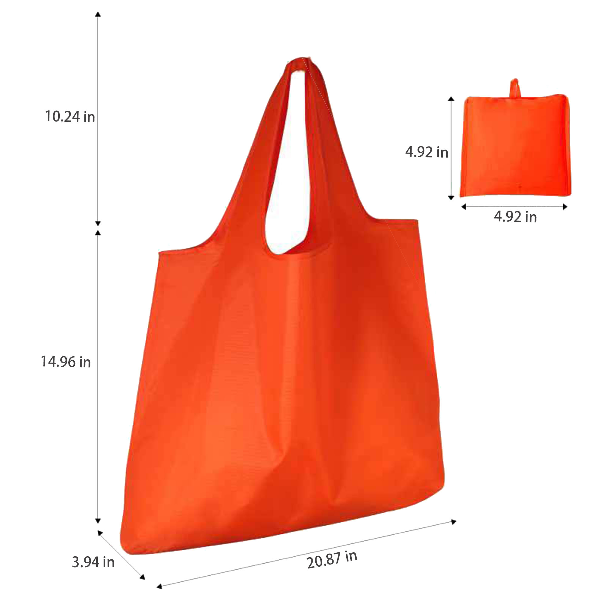 Large Capacity Oxford Foldaway Grocery Bag 2