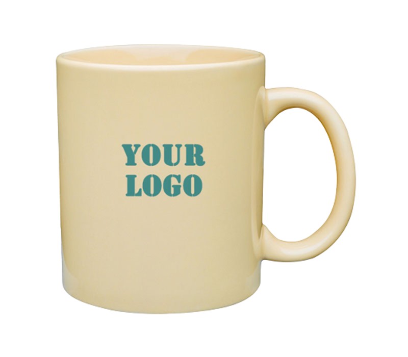 Colored Ceramic Mug, 11 oz. 2
