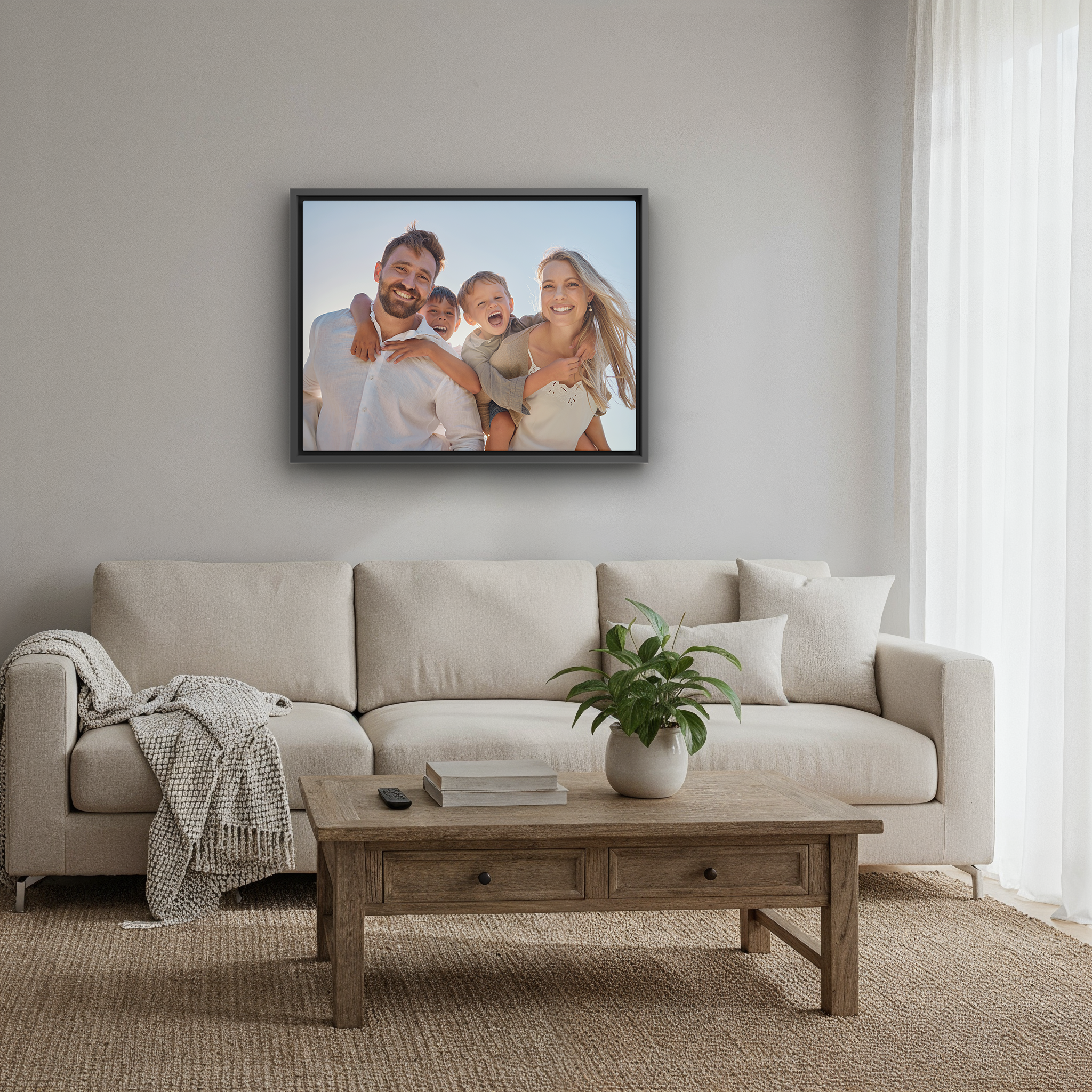 Personalized Framed Canvas Art – Elegant UV-Protected Prints for Corporate & Home Displays 5