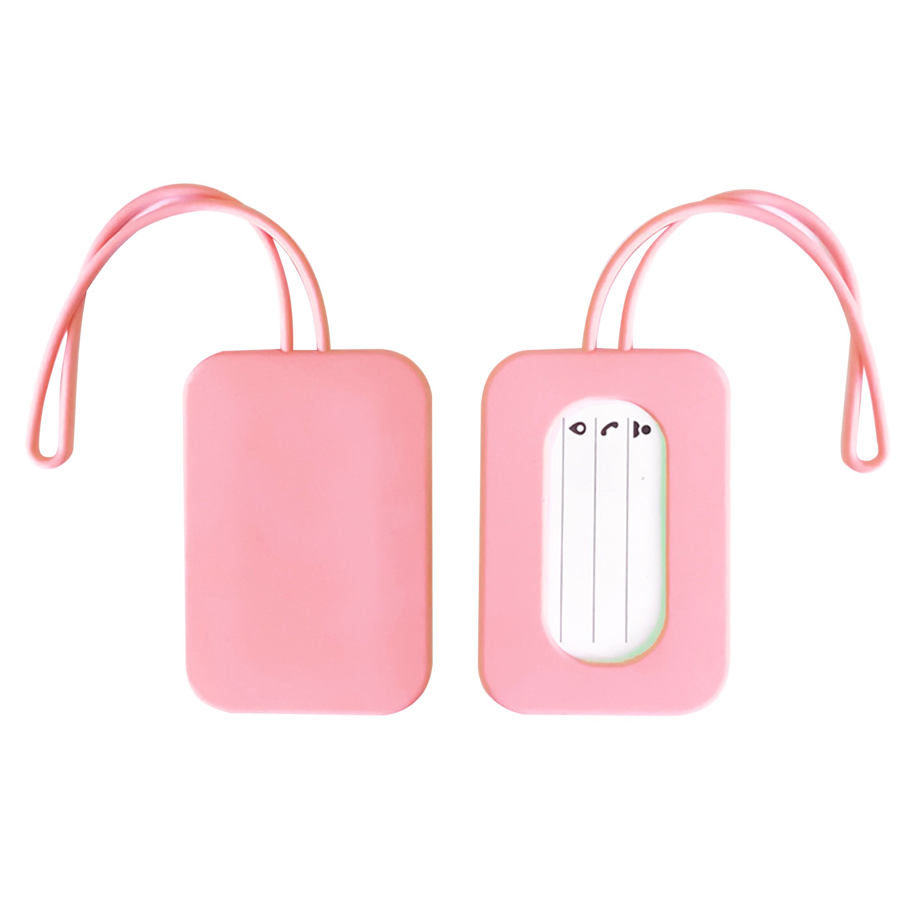 Silicone Luggage Tag with Name ID Card 6
