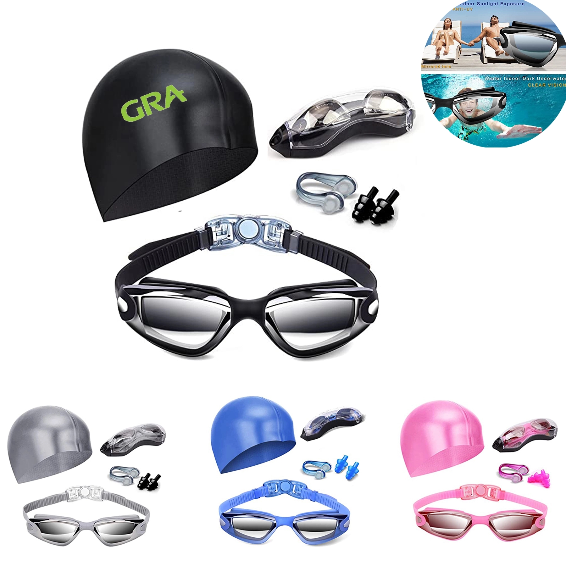 Swim Goggles Set 2