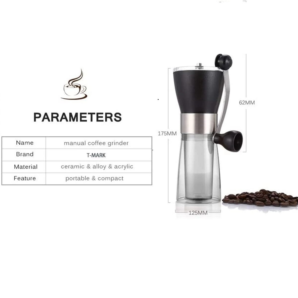 Portable Manual Coffee Grinder 3