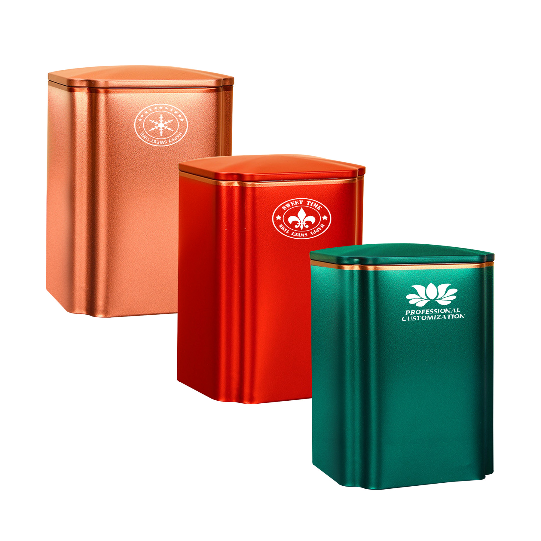 Mini Tinplate Coffee Bean Cans 2