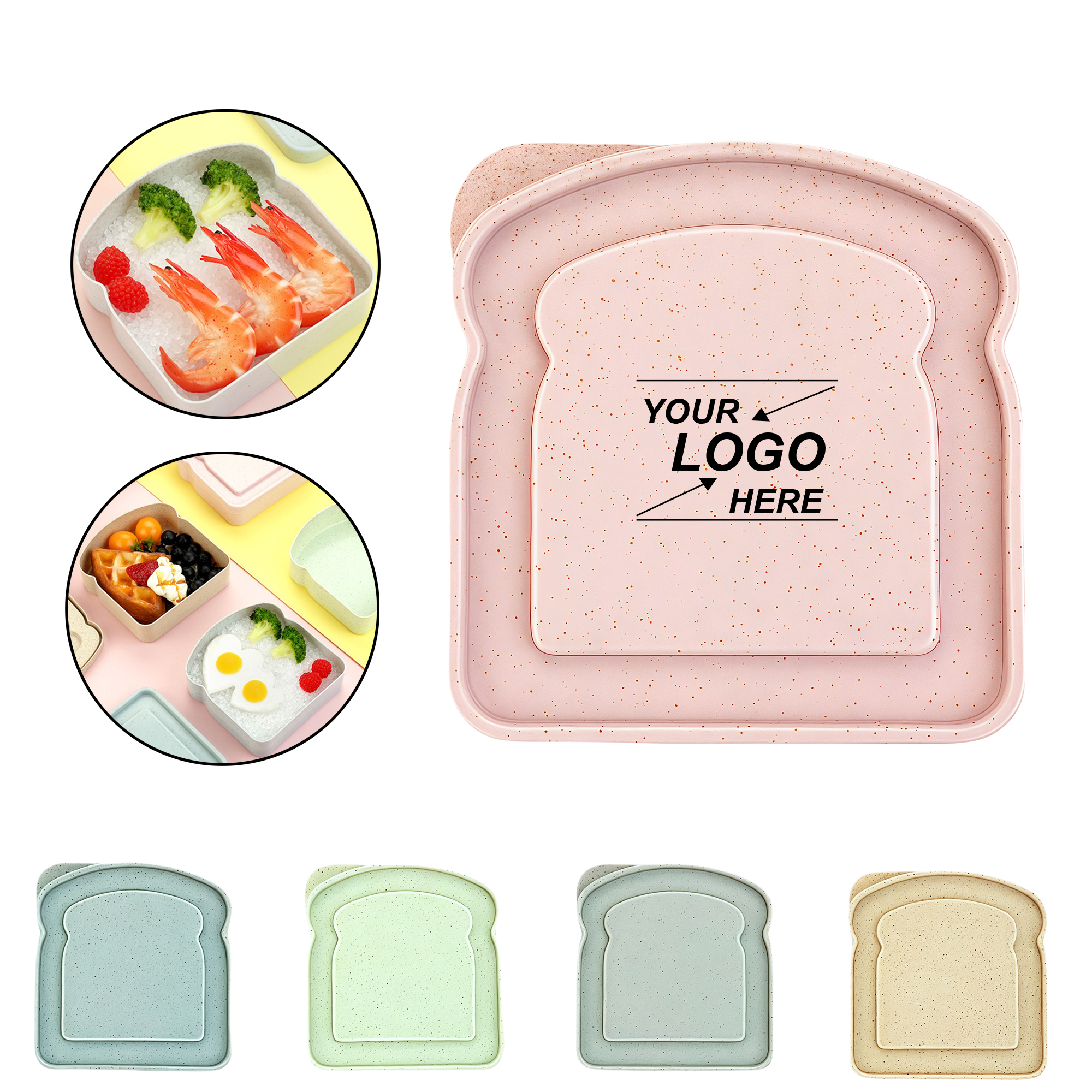 Portable Toast Sandwich Storage Container for Home 3