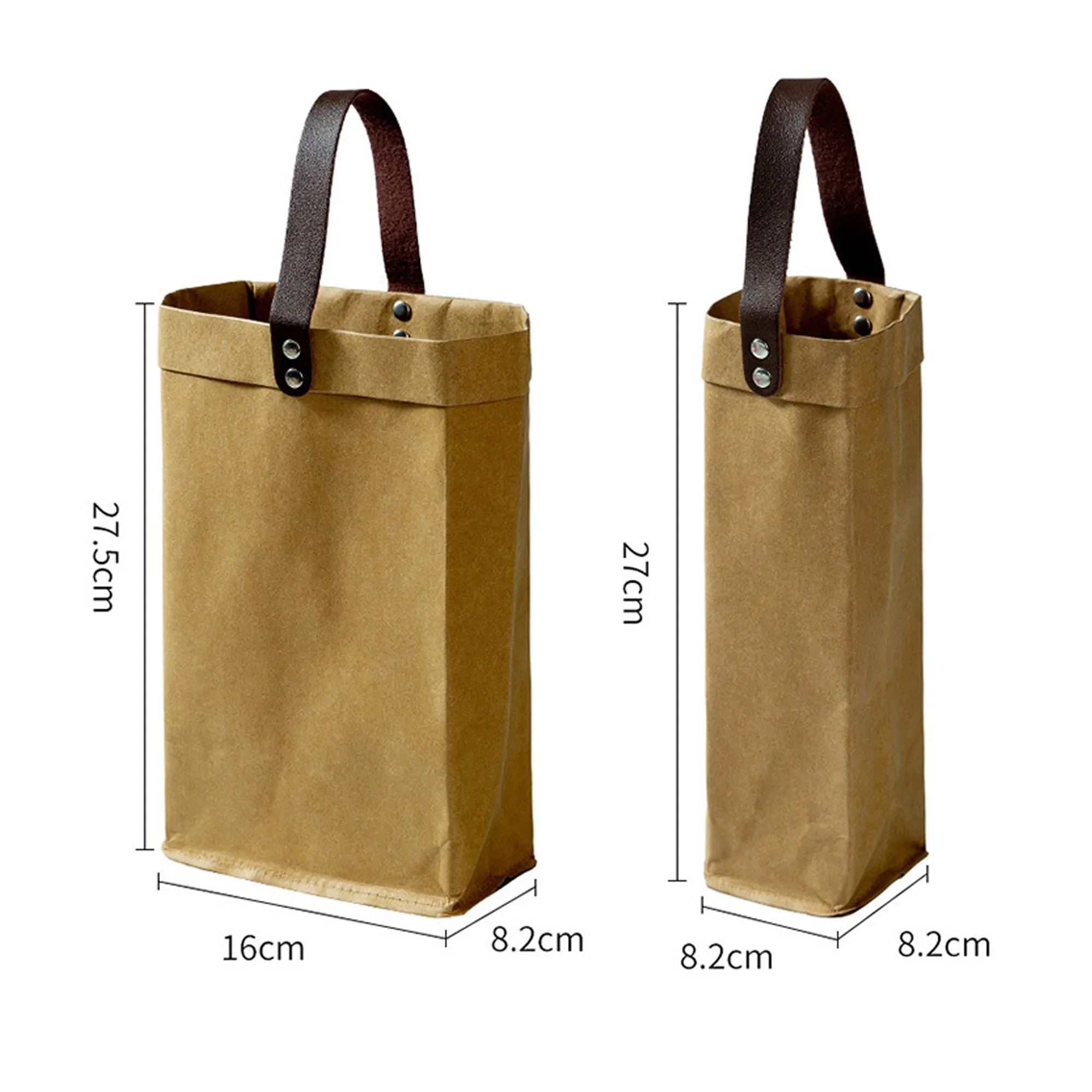 Washable Kraft Reusable Wine Bag 3