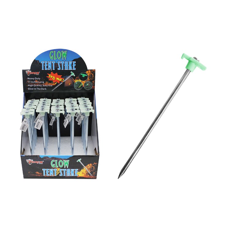Tent Stakes Glow in the Dark 2