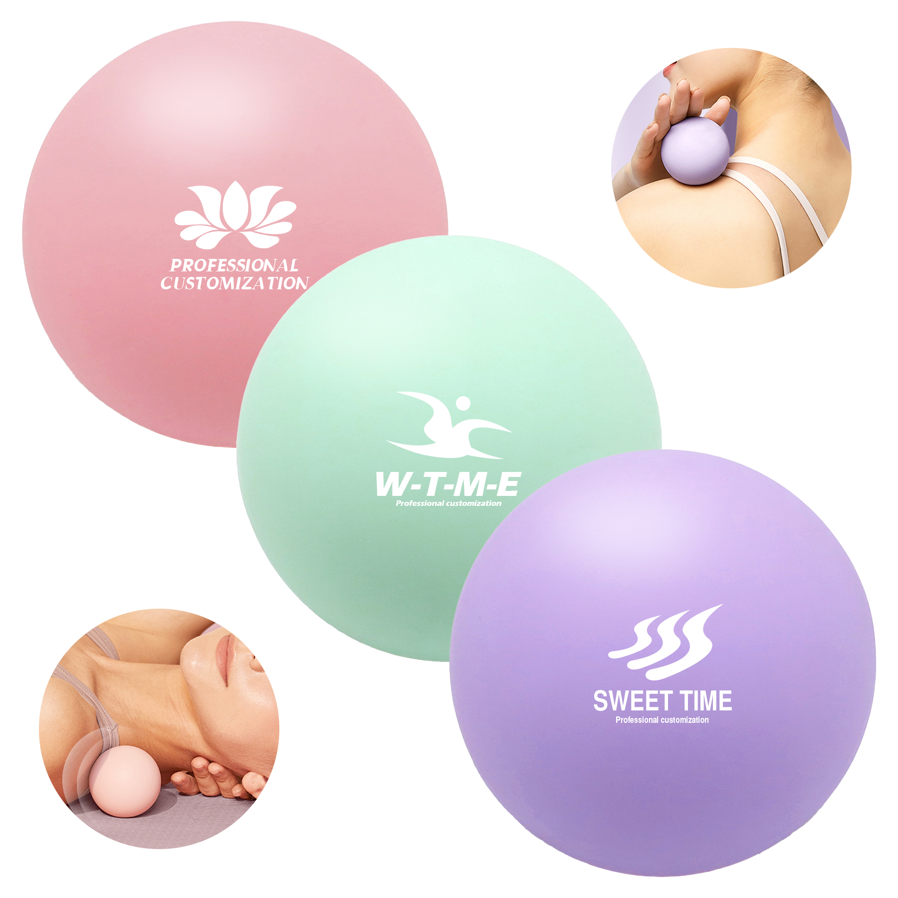 Acupoint Physical Massage Therapy Lacrosse Ball 2