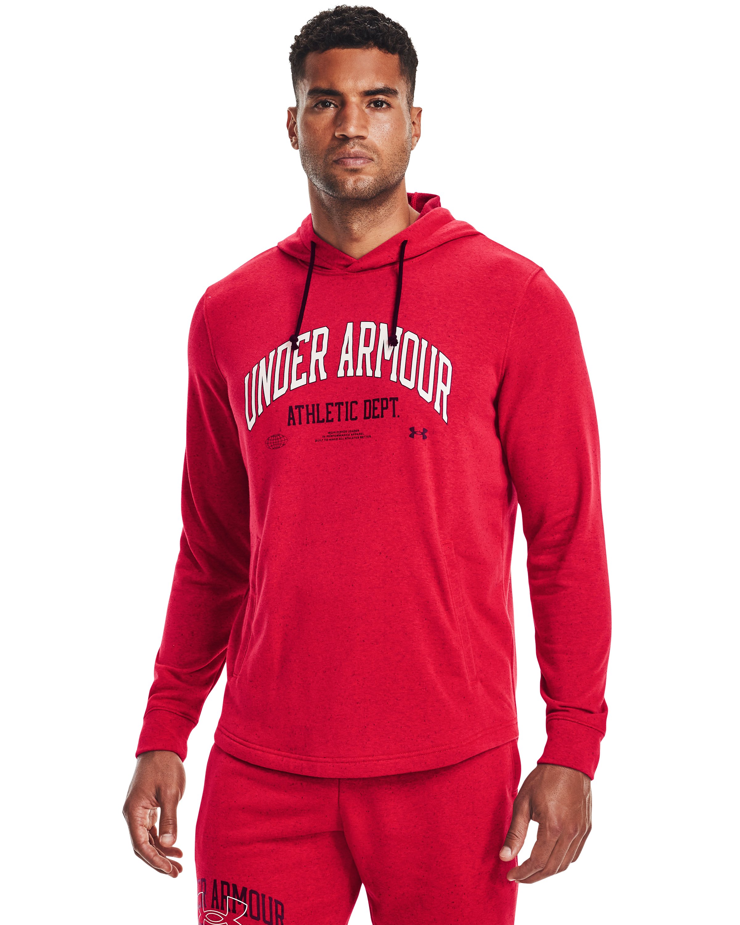 UA Rival Terry Athletic Department Men's Hoodie 4