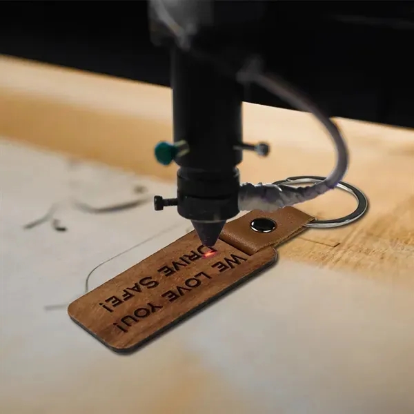 Engraved Wooden Keychain 6