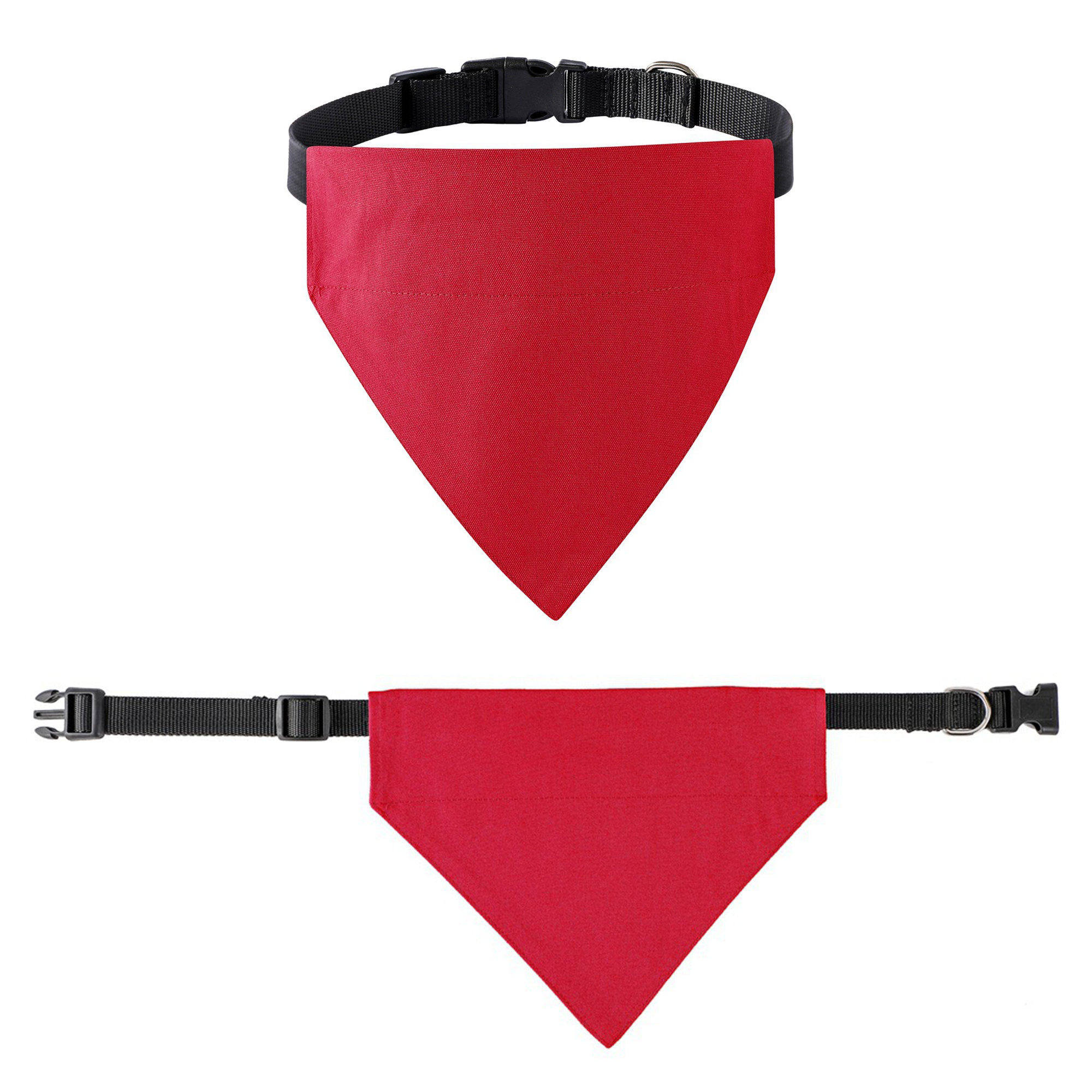 Pure Cotton Adjustable Pet Drool Bandana 2