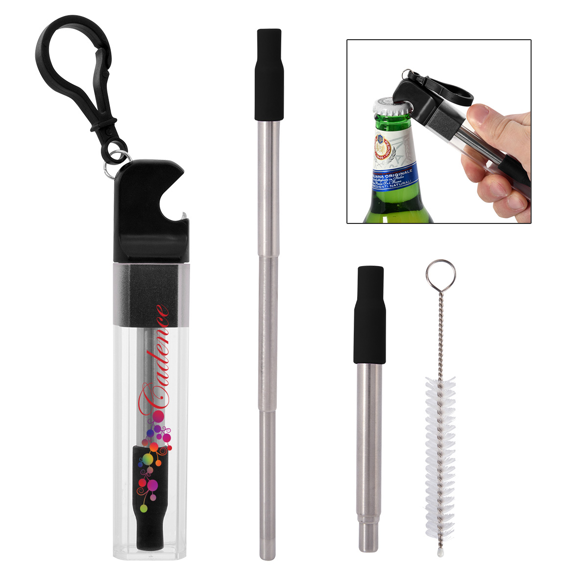 Straw Kit With Bottle Opener 11