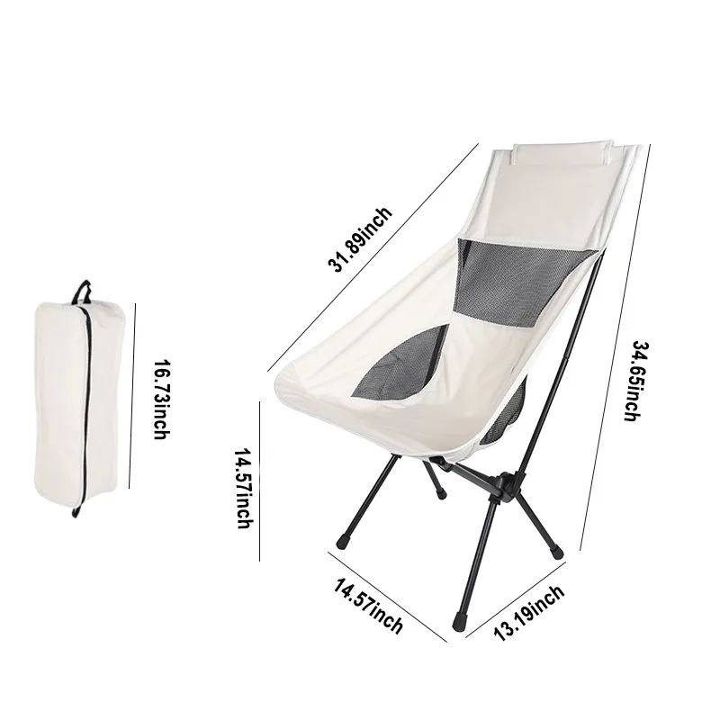 Lightweight Folding High Back Camping Chair 5