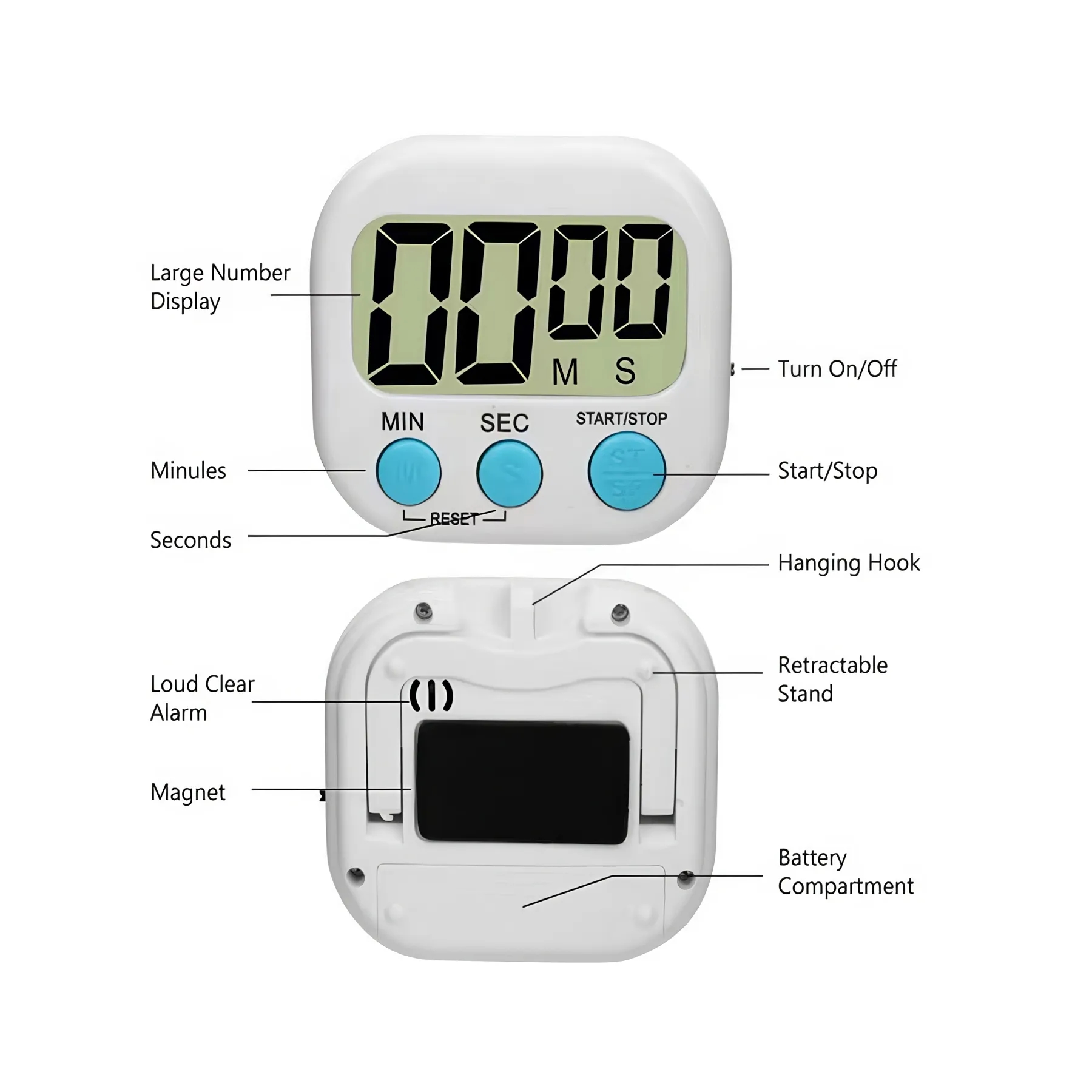 Digital Kitchen Timer 2