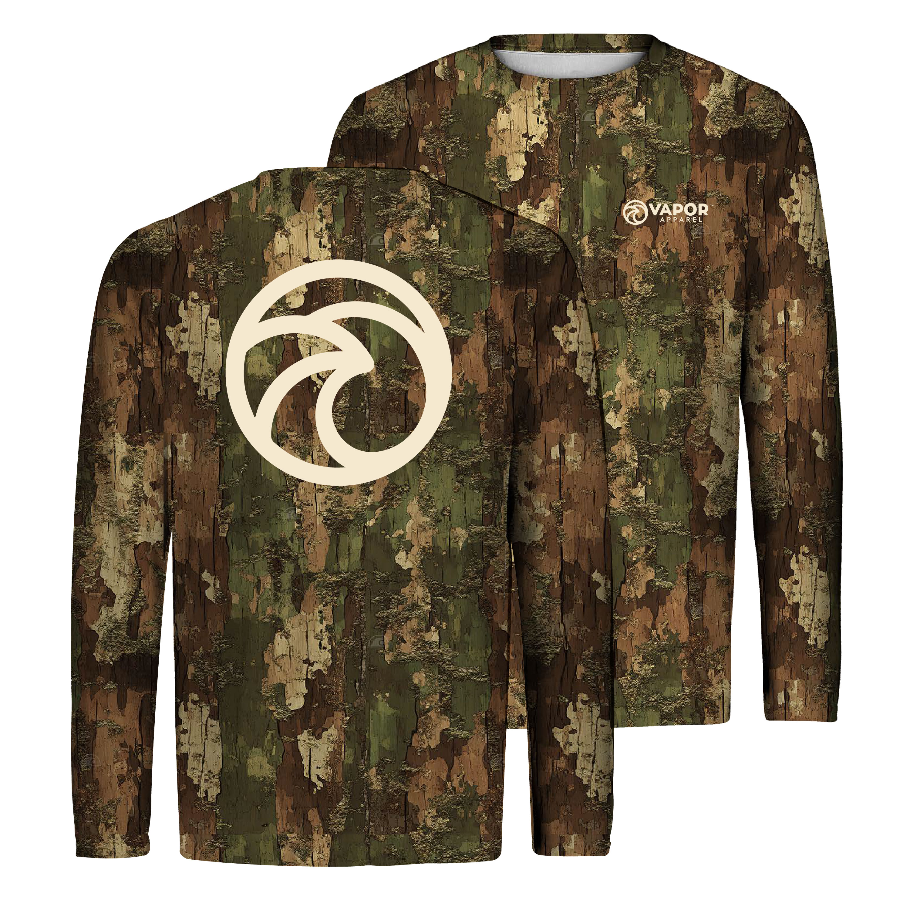 Vapor Apparel Full Sublimation Men's Midweight Long Sleeve Shirt 1