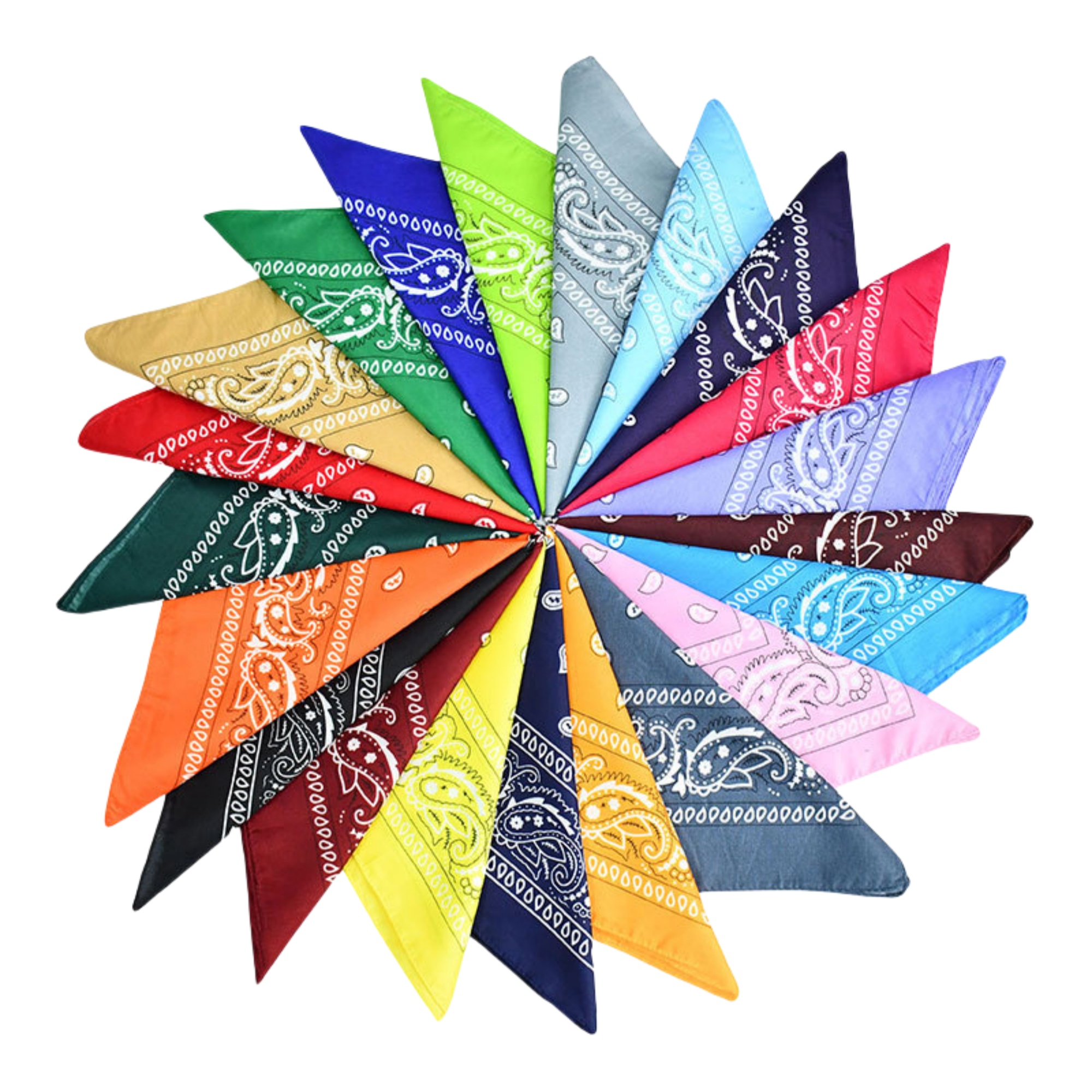 Polyester Paisley Bandana 3