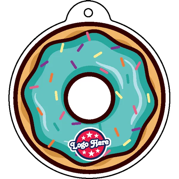 Stock Shape Acrylic Key Tag