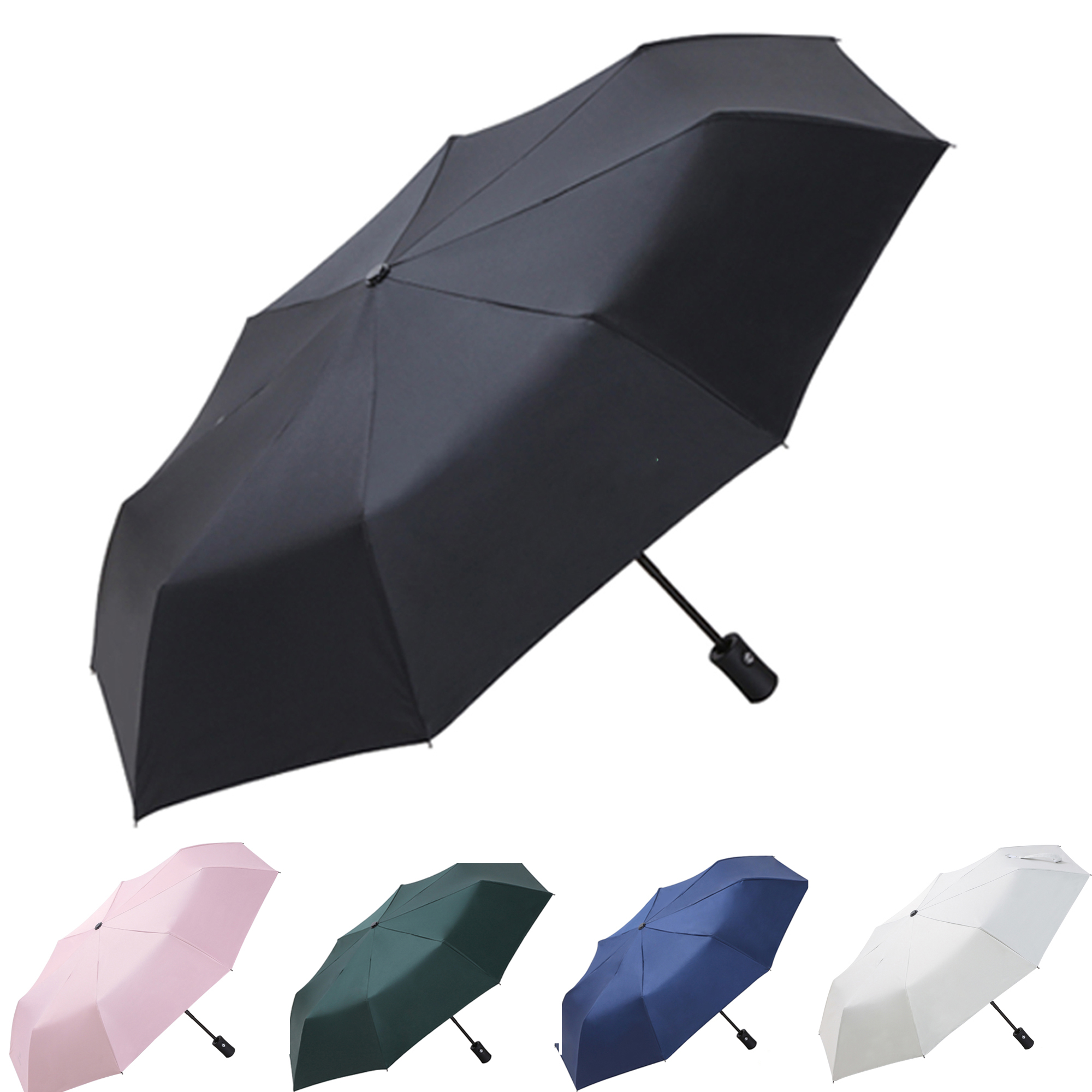 MOQ20 Automatic Durable Sunscreen Vinyl Umbrella 1